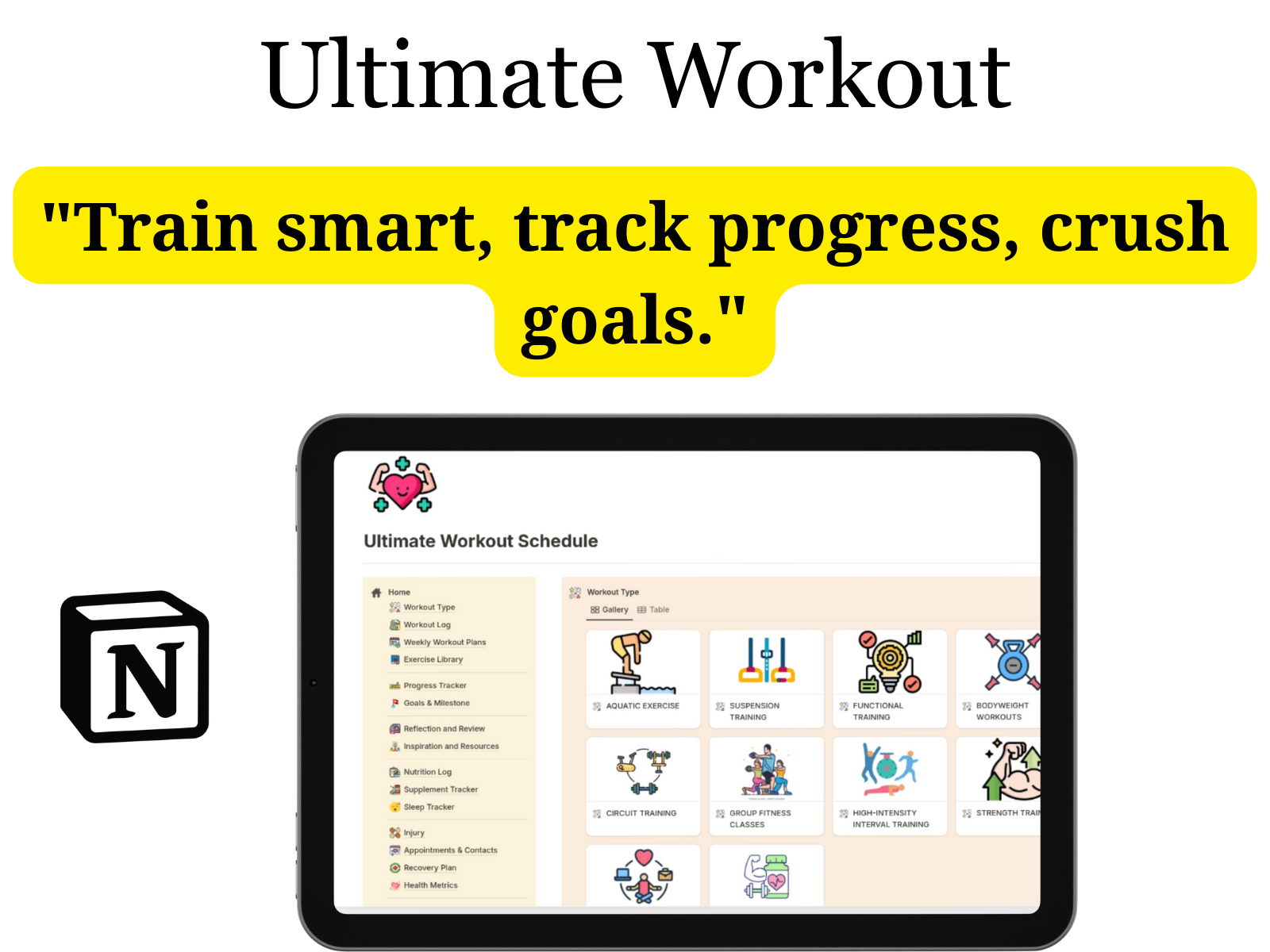 Ultimate Workout Template
